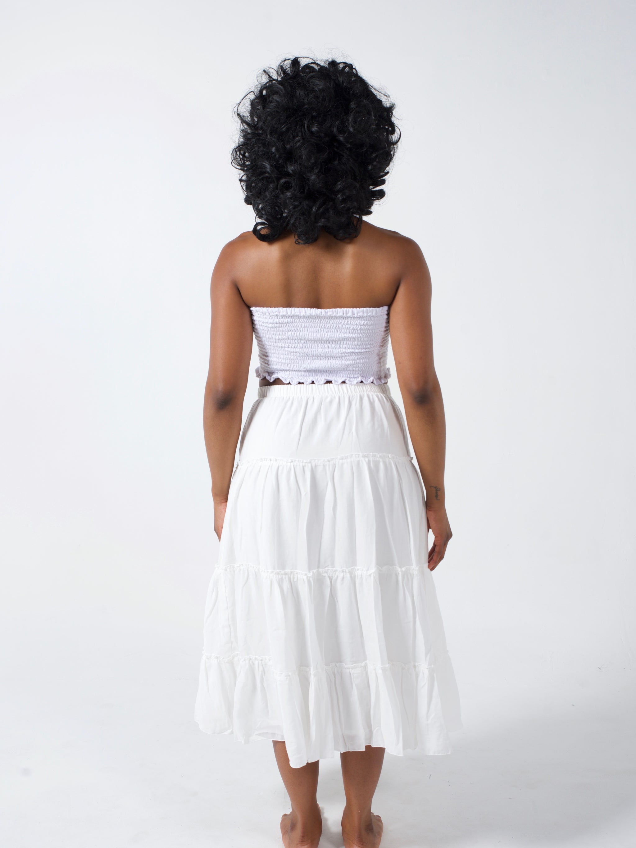 CORALIQUE☆クォンウンビ着用Lovely Balloon Skirt White Balloon Mini Skirt Co Ord White | Public Desire